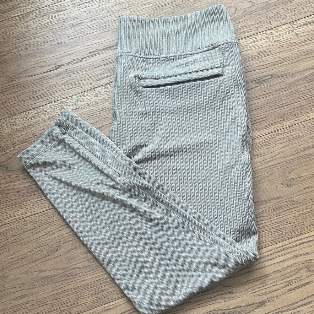 Athleta Leggings With Ankle Zippers